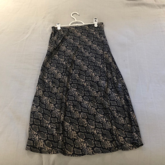 Urban Outfitters Snake Midi Skirt - Picture 1 of 5